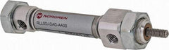 Norgren - 1/2" Stroke x 5/16" Bore Double Acting Air Cylinder - 10-32 Port, 5-40 Rod Thread - Top Tool & Supply