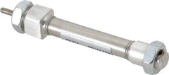 Norgren - 1/2" Stroke Single Acting Air Cylinder - 10-32 Port, 10-32 Rod Thread - Top Tool & Supply