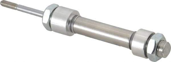 Norgren - 1" Stroke Double Acting Air Cylinder - 10-32 Port, 10-32 Rod Thread - Top Tool & Supply