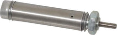 Norgren - 1" Stroke x 9/16" Bore Single Acting Air Cylinder - 10-32 Port, 10-32 Rod Thread - Top Tool & Supply