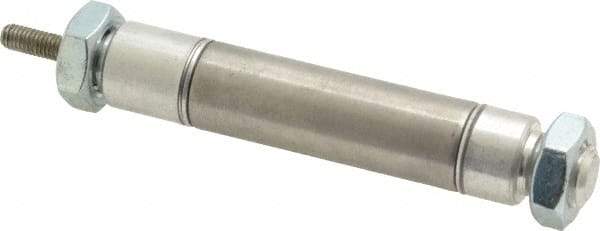 Norgren - 1" Stroke x 9/16" Bore Double Acting Air Cylinder - 10-32 Port, 10-32 Rod Thread - Top Tool & Supply