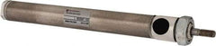 Norgren - 5" Stroke x 3/4" Bore Double Acting Air Cylinder - 1/8 Port, 1/4-28 Rod Thread - Top Tool & Supply