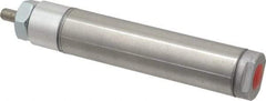 Norgren - 3" Stroke x 1-1/16" Bore Double Acting Air Cylinder - 1/8 Port, 5/16-24 Rod Thread - Top Tool & Supply