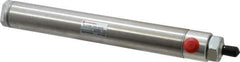 Norgren - 6" Stroke x 1-1/16" Bore Double Acting Air Cylinder - 1/8 Port, 5/16-24 Rod Thread - Top Tool & Supply