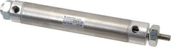 Norgren - 4" Stroke x 1-1/16" Bore Double Acting Air Cylinder - 1/8 Port, 5/16-24 Rod Thread - Top Tool & Supply