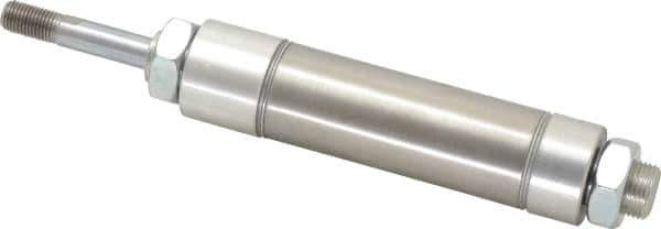 Norgren - 2" Stroke x 1-1/4" Bore Double Acting Air Cylinder - 1/8 Port, 7/16-20 Rod Thread - Top Tool & Supply