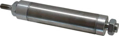 Norgren - 4" Stroke x 1-1/2" Bore Double Acting Air Cylinder - 1/8 Port, 7/16-20 Rod Thread - Top Tool & Supply