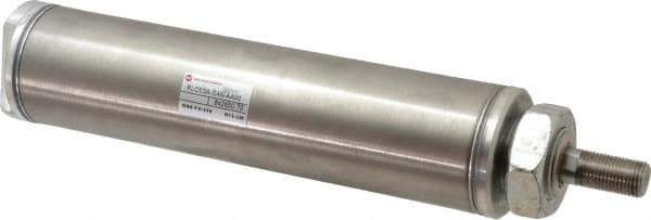 Norgren - 3" Stroke x 1-3/4" Bore Single Acting Air Cylinder - 1/4 Port, 1/2-20 Rod Thread - Top Tool & Supply