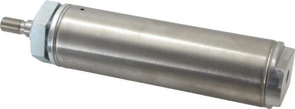 Norgren - 3" Stroke x 2" Bore Single Acting Air Cylinder - 1/4 Port, 1/2-20 Rod Thread - Top Tool & Supply