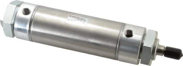 Norgren - 3" Stroke x 2" Bore Double Acting Air Cylinder - 1/4 Port, 1/2-20 Rod Thread - Top Tool & Supply