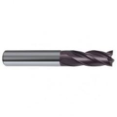 9mm Dia. x 67mm Overall Length 4-Flute Square End Solid Carbide SE End Mill-Round Shank-Center Cut-Firex - Top Tool & Supply