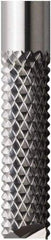 Seco - 1/2" Diam, 1-1/2" LOC, End Mill End, Solid Carbide Diamond Pattern Router Bit - Right Hand Cut, 4" OAL, 1/2" Shank Diam, Use on Composites - Top Tool & Supply