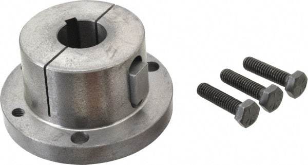 Browning - 1" Bore, 1/4" Wide Keyway, 1/8" Deep Keyway, B Sprocket Bushing - 2.557 to 2-5/8" Outside Diam, For Use with B5V Sheaves - Top Tool & Supply