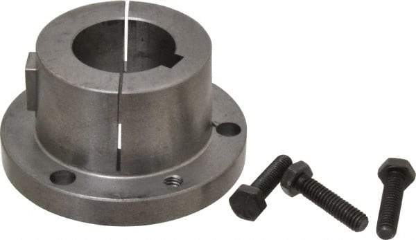 Browning - 1-1/2" Bore, 3/8" Wide Keyway, 3/16" Deep Keyway, B Sprocket Bushing - 2.557 to 2-5/8" Outside Diam, For Use with B5V Sheaves - Top Tool & Supply