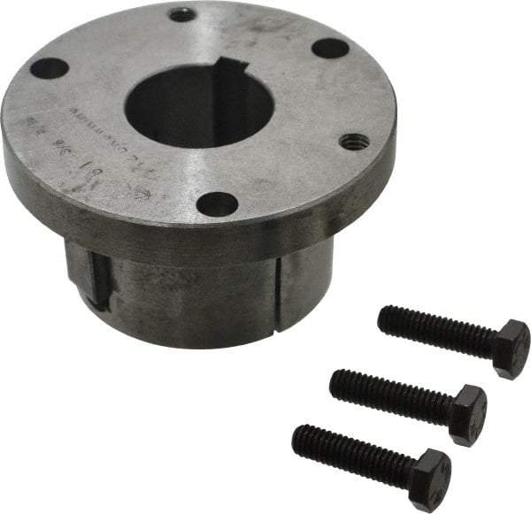 Browning - 1-3/8" Bore, 5/16" Wide Keyway, 5/32" Deep Keyway, B Sprocket Bushing - 2.557 to 2-5/8" Outside Diam, For Use with B5V Sheaves - Top Tool & Supply