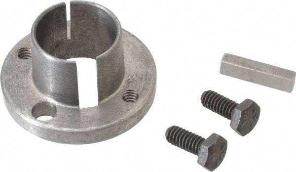 Browning - 1" Bore, 1/4 x 5/8 Thread, 1/4" Wide Keyway, 1/8" Deep Keyway, G Sprocket Bushing - 1.133 to 1.172" Outside Diam, For Use with Split Taper Sprockets & Sheaves - Top Tool & Supply