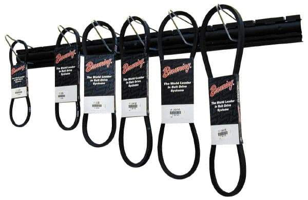 Browning - Belt Rack - 36" OAL x 3" Overall Width, 3" High - Top Tool & Supply