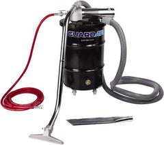 Guardair - 30 Gal Steel Tank, Air Powered Pneumatic Canister Wet/Dry Vacuum - 15 Peak hp, 20' Hose Fitting, Cartridge Filter, Accessories Included - Top Tool & Supply