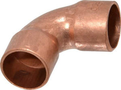 Mueller Industries - 3/8" Wrot Copper Pipe 90° Elbow - C x C, Solder Joint - Top Tool & Supply