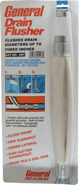 General Pipe Cleaners - Water-Pressure Flush Bags For Minimum Pipe Size: 2 (Inch) For Maximum Pipe Size: 3 (Inch) - Top Tool & Supply