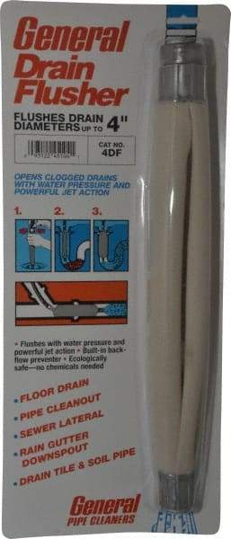 General Pipe Cleaners - Water-Pressure Flush Bags For Minimum Pipe Size: 3 (Inch) For Maximum Pipe Size: 4 (Inch) - Top Tool & Supply