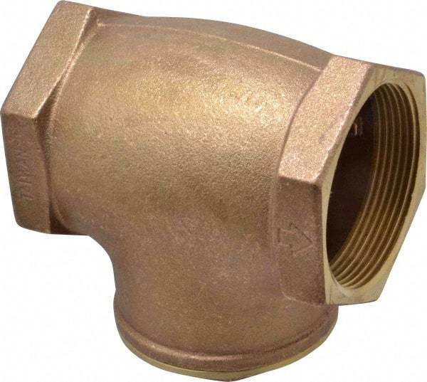 Legend Valve - 3" Brass Check Valve - Inline, FNPT x FNPT, 200 WOG - Top Tool & Supply