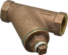 Legend Valve - 3/4" Pipe, FNPT Ends, Bronze Y-Strainer - 300 psi WOG Rating, 150 psi WSP Rating - Top Tool & Supply