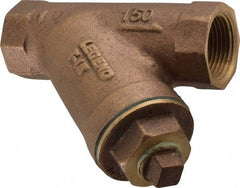 Legend Valve - 1" Pipe, FNPT Ends, Bronze Y-Strainer - 300 psi WOG Rating, 150 psi WSP Rating - Top Tool & Supply