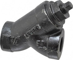 Legend Valve - 3/4" Pipe, FNPT Ends, Cast Iron Y-Strainer - 500 psi WOG Rating, 250 psi WSP Rating - Top Tool & Supply