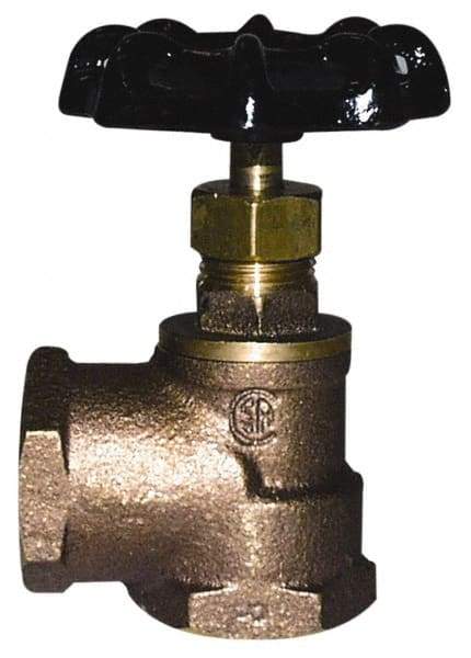 Legend Valve - 1/2" Pipe, Lead Free Brass Sillcock - Handwheel Handle, FNPT x MGHT End Connections, 125 psi WOG Rating - Top Tool & Supply