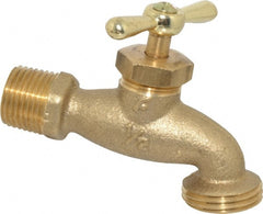 Legend Valve - 1/2 Inch Pipe, 125 psi WOG Rating, Brass Hose Bibb, Stop Valve - Top Tool & Supply