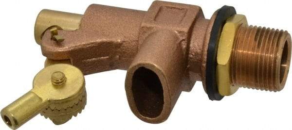 Legend Valve - 3/4" Pipe, Bronze, Mechanical Float Valve - 125 psi, MPT x Plain End Connections - Top Tool & Supply