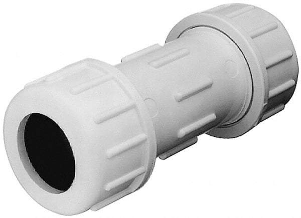 Legend Valve - 6" Pipe, PVC Compression Pipe Coupling - 150 psi WOG Rating - Top Tool & Supply