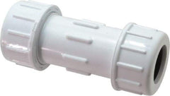 Legend Valve - 1" Pipe, PVC Compression Pipe Coupling - 150 psi WOG Rating - Top Tool & Supply