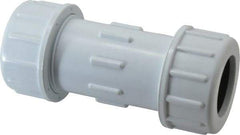 Legend Valve - 1-1/4" Pipe, PVC Compression Pipe Coupling - 150 psi WOG Rating - Top Tool & Supply