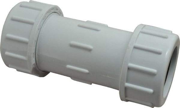 Legend Valve - 1-1/2" Pipe, PVC Compression Pipe Coupling - 150 psi WOG Rating - Top Tool & Supply