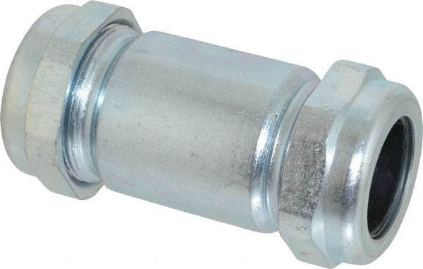 Legend Valve - 1" Pipe, Galvanized Compression Pipe Coupling - 200 psi WOG Rating - Top Tool & Supply