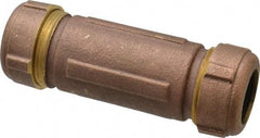 Legend Valve - 3/4" Pipe, 1" Copper Tube, Brass Compression Pipe Coupling - 125 psi WOG Rating - Top Tool & Supply