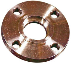 Merit Brass - 5" Pipe, 10" OD, Stainless Steel, Slip On Pipe Flange - 8-1/2" Across Bolt Hole Centers, 7/8" Bolt Hole, 150 psi, Grades 304 & 304L - Top Tool & Supply