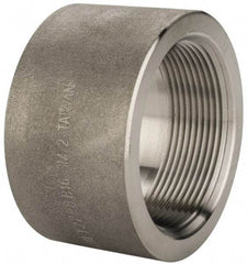 Merit Brass - 2" Grade 316/316L Stainless Steel Pipe Half Coupling - FNPT End Connections, 3,000 psi - Top Tool & Supply