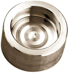 Merit Brass - 1/2" Grade 304 Stainless Steel Pipe End Cap - Socket Weld End Connections, 3,000 psi - Top Tool & Supply