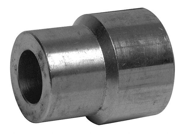 Merit Brass - 1/2 x 1/8" Grade 304 Stainless Steel Pipe Insert - Socket Weld x Socket Weld End Connections, 3,000 psi - Top Tool & Supply