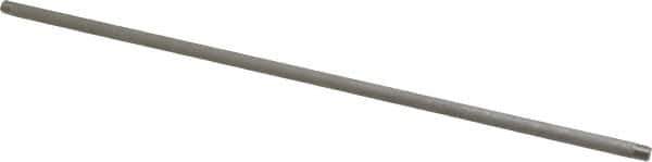 Merit Brass - Schedule 40, 1/8" Pipe x 18" Long, Grade 304/304L Stainless Steel Pipe Nipple - Welded & Threaded - Top Tool & Supply