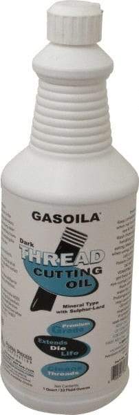 Federal Process - Work Sav'r Dark Cutting Oil - 1 Quart Squeeze Bottle - Top Tool & Supply