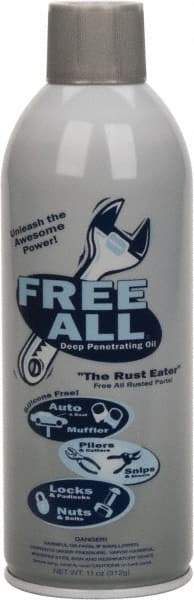 Federal Process - 12 Ounce Aerosol Can Rust Eater and Lubricant - Loosens Rusty Parts - Top Tool & Supply