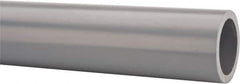 Made in USA - 1-1/2" Pipe, 60" Long CPVC Unthreaded Plastic Pipe Nipple - 470 Max psi, 1.476" ID x 1.9" OD, Schedule 80, Gray - Top Tool & Supply