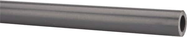 Made in USA - 1/2" Pipe, 60" Long PVC Unthreaded Plastic Pipe Nipple - 850 Max psi, 0.528" ID x 0.84" OD, Schedule 80, Gray - Top Tool & Supply