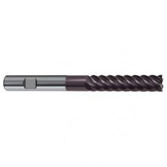 12mm Dia. - 150mm OAL - 45° Helix Firex Carbide End Mill - 6 FL - Top Tool & Supply