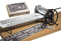 Value Collection - Stencil Machines Type: Super Size Stencil Machine - Top Tool & Supply