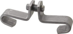 Made in USA - 3/8" Rod Center Beam Clamp - 1,000 Lb Capacity, Carbon Steel - Top Tool & Supply